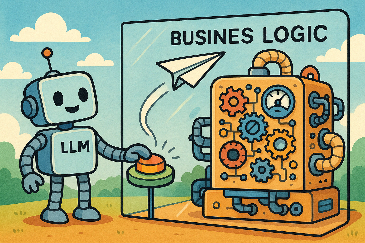 LLM’e Her Şeyi Sormayın Business Logic'i Dışarıda Tutun head image